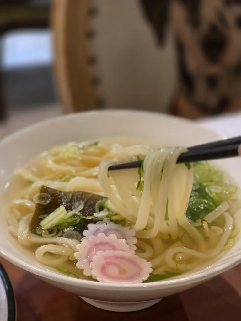 화화돈 일산점 우동 면발