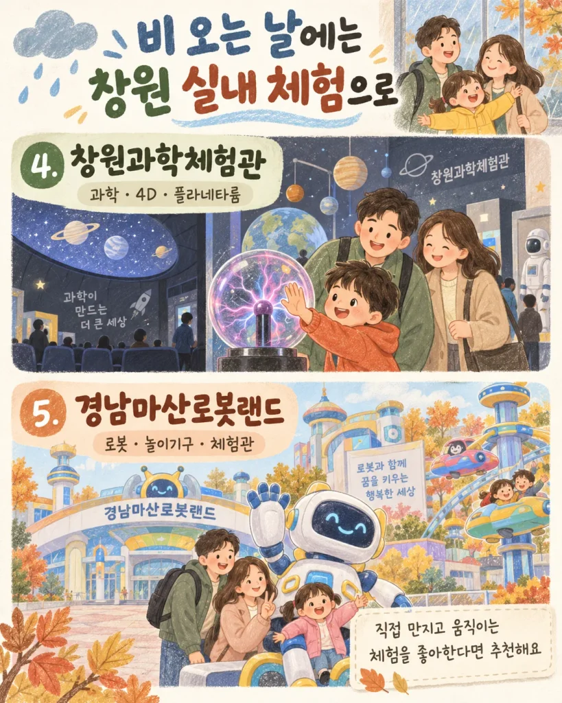 창원 과학 체험과 로봇 테마파크