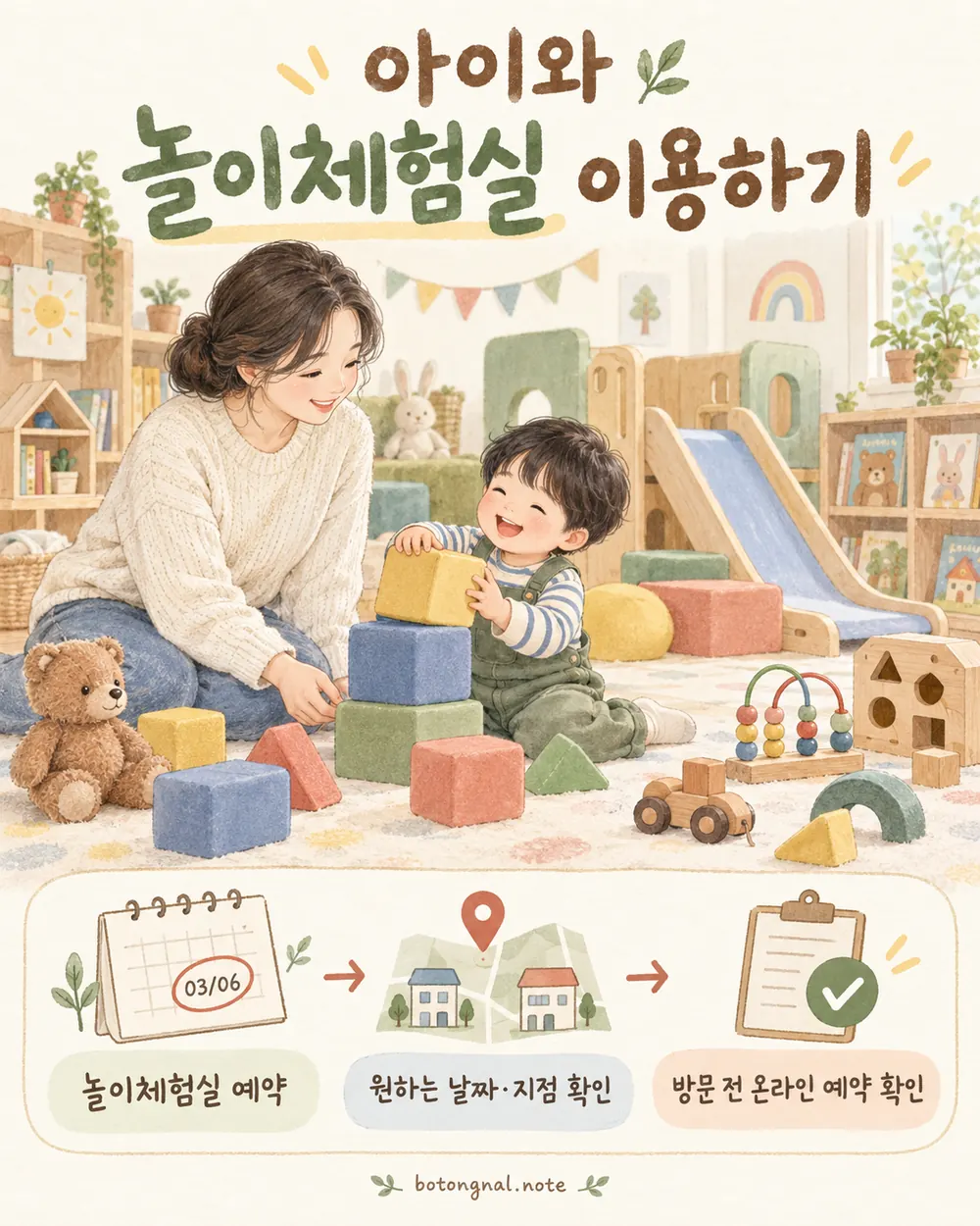 천안 놀이체험실 예약 날짜 지점 확인 온라인 예약 카드