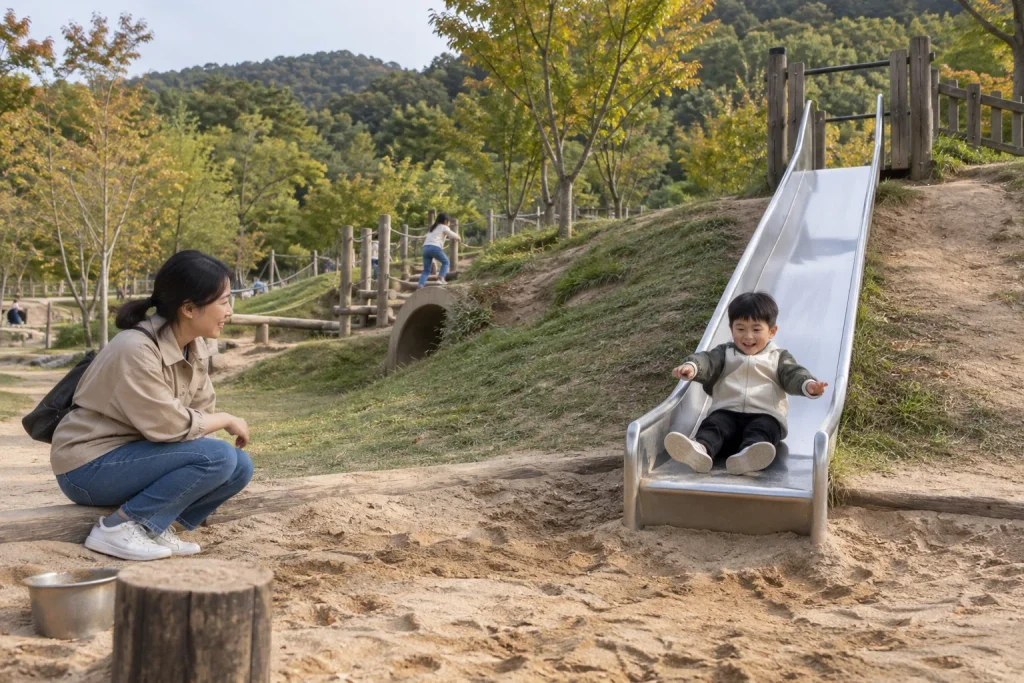 순천 기적의놀이터 1호 전경