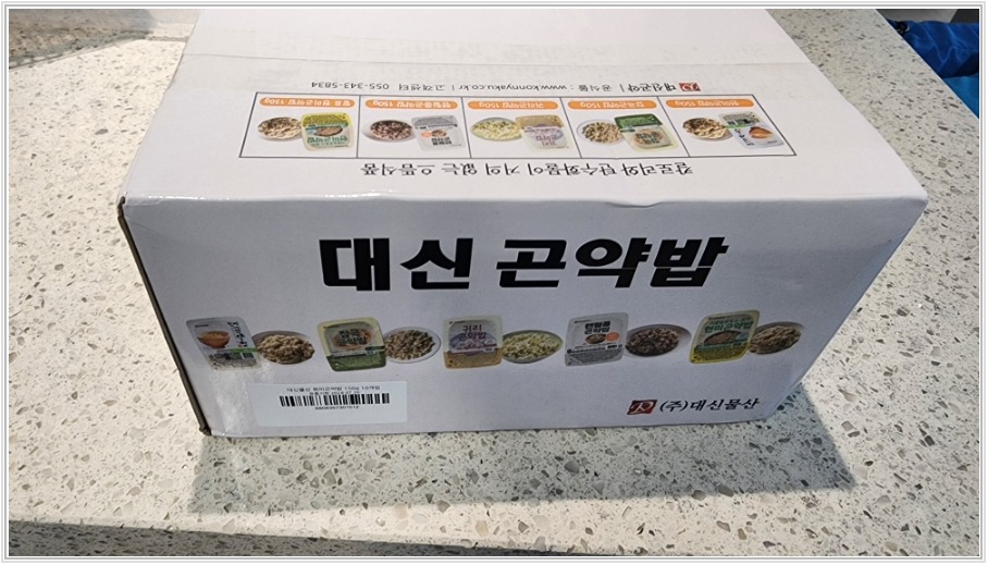 대신곤약 현미곤약 즉석밥 제품 사진 1