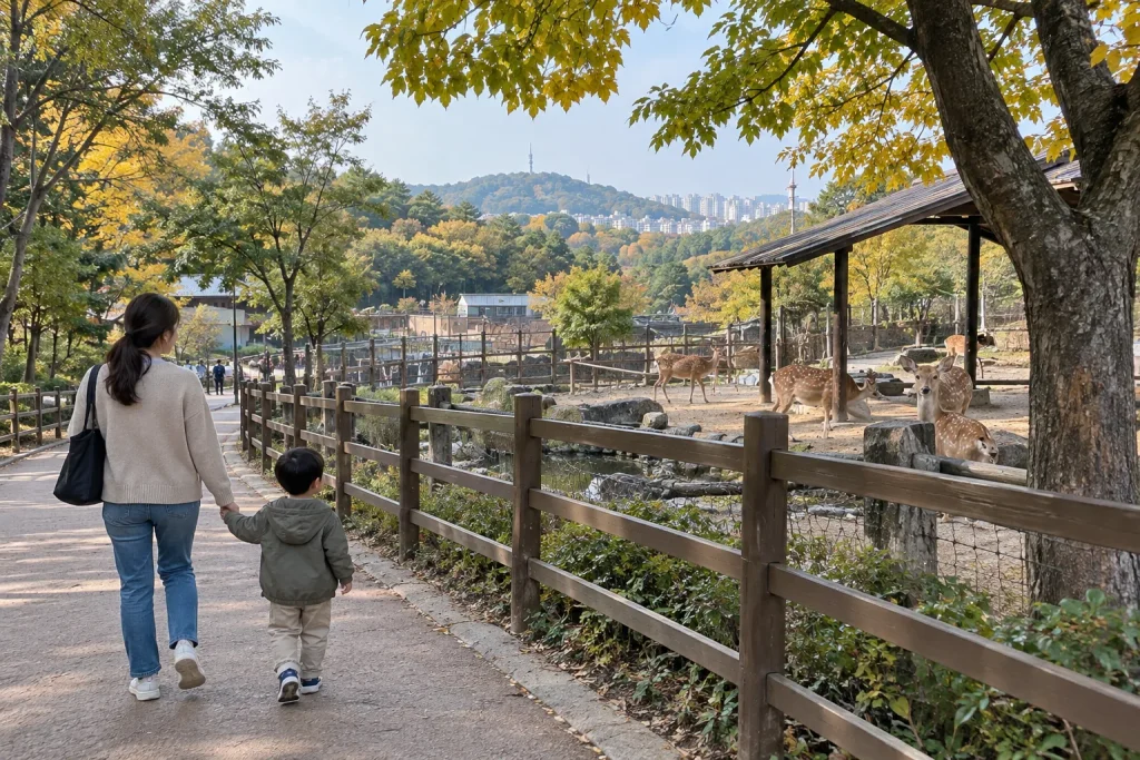 청주 아이와 가볼 만한 곳 청주동물원에서 동물을 관찰하며 걷는 길